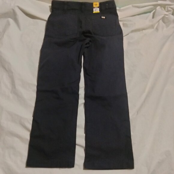 NWT CAT Utility Pants Men Size 32x30(32x29) Navy Blue Flex Waistband - Picture 5 of 6